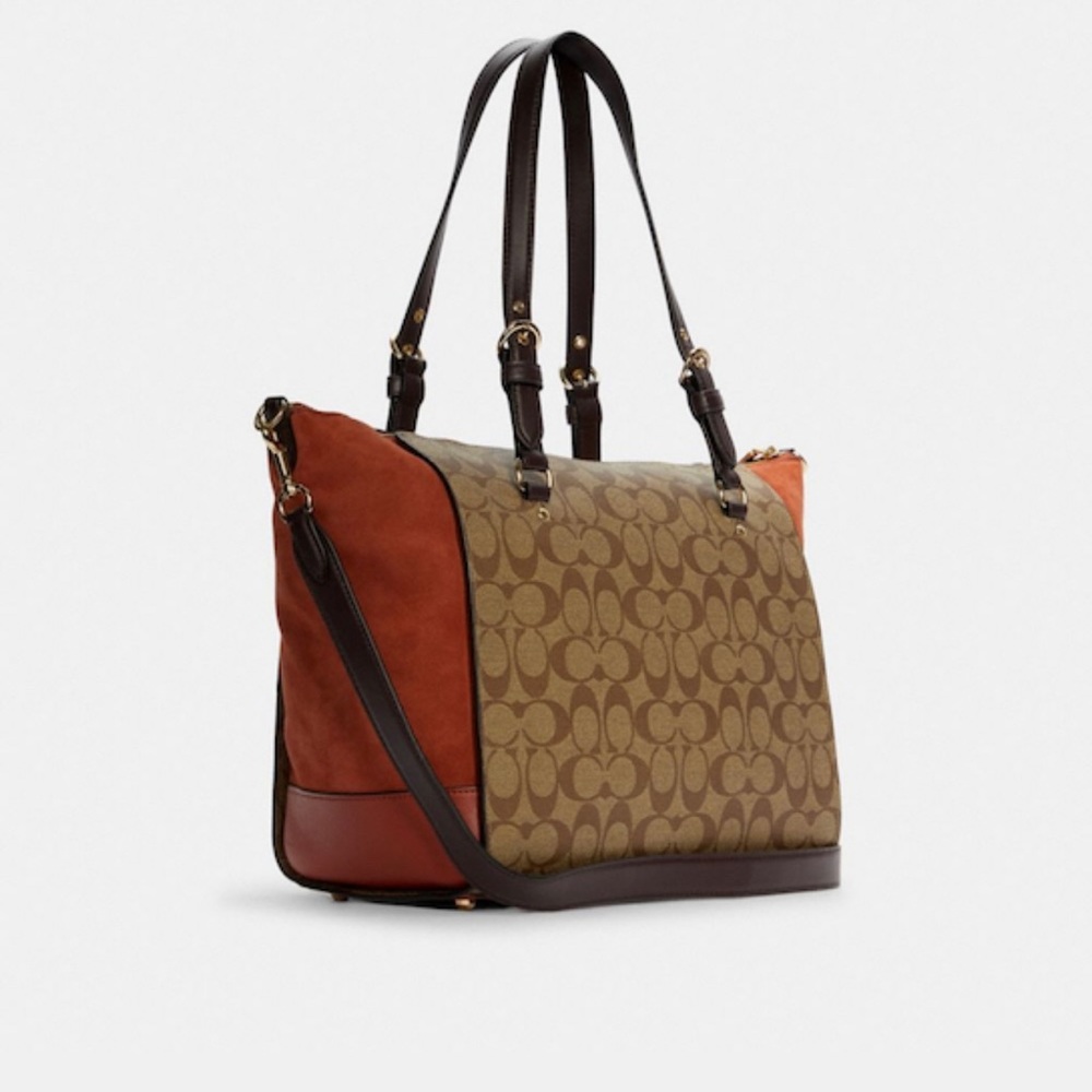 Coach Kleo Carryall In Signature Canvas - Picture 2 of 4